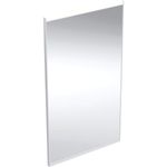 Espejo con luz Geberit Option Plus Square con iluminación directa e indirecta: 40x70cm, Aluminio anodizado