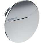 Embellecedor Geberit para llave de paso empotrada: DNV=15/20, Cromado brillante