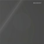 Sistema de descarga Geberit para urinarios, con accionamiento electrónico de la descarga, a red. Negro