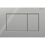 Pulsador serie Sigma01 de Geberit, para doble descarga, square, cromado brillante