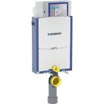Bastidor Geberit Kombifix para inodoro suspendido, 108 cm, con cisterna empotrada Sigma 12 cm, codo de desagüe de PVC