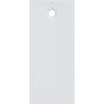 Plato de ducha rectangular Geberit Olona: 160x70x4cm, Blanco / Mate