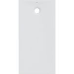 Plato de ducha rectangular Geberit Olona: 140x70x4cm, Blanco / Mate