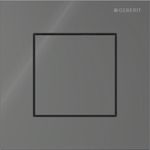 Sistema de descarga Geberit para urinarios con accionamiento de descarga neumático, pulsador serie 40, rectangular: Lava