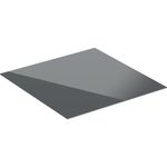 Tapa Geberit ONE para mueble lateral y módulo lateral, vidrio: 45x0.6x46.5cm, Lava / Vidrio