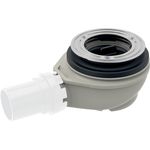 Sifón para plato de ducha Geberit d90, altura de sifón 50 mm, desagüe de PVC: d=40mm, Manguito de descarga=PVC