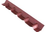Onduline® Accesorios: Remate pendiente asfáltico - sombreado rojo