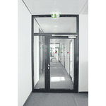 Sistema de cierrapuertas con guía aerodeslizante, modelo TS 93 de dormakaba