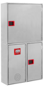 Conjunto vertical compuesto por 2 módulos en inox. puerta ciega inoxidable, referencia CR3X28V3 de Cofem
