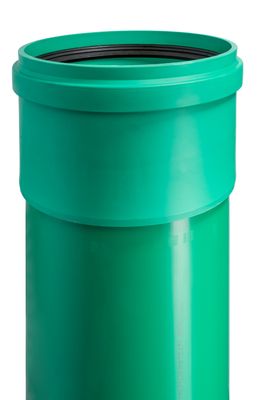 Tubería PP-MD SN 10 verde UNE-EN 14758-1 Ostendorf/Crearplast DN500 6 m ...