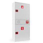 Conjunto vertical compuesto por 3 módulos en blanco puerta ciega blanca, referencia CR3X39V1 de Cofem