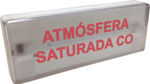 Letrero luminoso para indicar la concentración de CO en un recinto, referencia LLHCO de Cofem