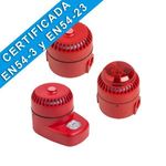 Base algorítmica direccionable con luz certificada EN54-23, referencia BSLC de Cofem