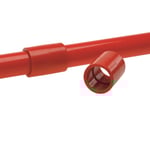 Unión recta, AED-EN25 de Aguilera. Para tuberías 25 mm