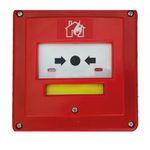 Pulsador de alarma convencional IP66, DMC05E de Aguilera