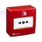 Pulsador de alarma convencional rearmable, DMCL05 de Aguilera