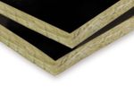 Panel de lana mineral semirrígido, URSA TERRA Vento Plus P8792 de URSA. 80x1200x5400 mm. 2.5 m²·K/W. No hidrófilo, recubierto por la cara exterior con un tejido Zero de alta resistencia. Altas prestaciones térmicas, acústicas y mecánicas. En rollo.