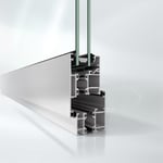 Ventanas hoja vista Schüco AWS 50. Profundidad: 50mm