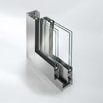 Sistema de correderas Schüco ASS 32 SC. Profundidad hoja: 32mm