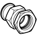 Racor de transición Geberit serie Mapress Acero al Carbono con rosca hembra: d=15mm, Rp=1/2″