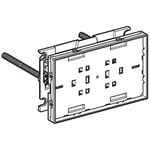 Tapa ciega serie Omega de Geberit, enrasada con la pared y personalizable, con marco