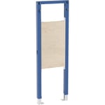 Bastidor Geberit Duofix con barra de apoyo, 112 cm, sin barreras: 36.5x112x4cm,