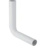 Codo de descarga 90° Geberit semi-bajo: d=50mm, X=39cm, X1=35cm, Blanco alpino