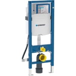 Bastidor Geberit Duofix para inodoro suspendido, 112 cm, con cisterna empotrada Sigma 12 cm, sin barreras