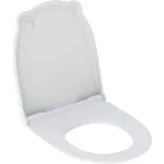 Asiento y tapa del inodoro serie Geberit Bambini para niños EasyMount. Blanco