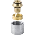 Unión Geberit serie Mepla para eurocono: CW617N, d=16mm, G=3/4″, Niquelado