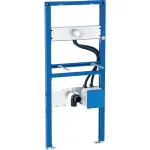 Bastidor para lavabo Geberit Duofix, 130 cm, grifo mural electrónico con caja funcional empotrada: 50x130x7.5cm,