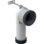 Juego de manguitos Geberit para inodoro al suelo. Blanco alpino