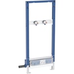 Bastidor Geberit Duofix para ducha, 130 cm, con sifón de pared, grifo mural visto, para altura de solado en la entrada 65–90 mm