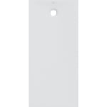 Plato de ducha rectangular Geberit Olona: 170x80x4cm, Blanco / Mate
