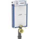 Bastidor Geberit Kombifix para inodoro suspendido, 106 cm, con cisterna empotrada Omega 12 cm