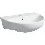 Lavabo semiempotrado serie Selnova de Geberit. Color: blanco