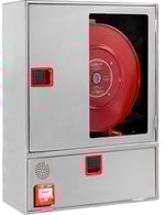 Conjunto vertical compuesto por 2 módulos en inox. puerta semiciega inoxidable, referencia CR3X25V2 de Cofem