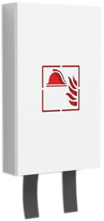 Armario para manta ignífuga color blanco, referencia SOMIG de Cofem. Medidas: 210x54x330 mm