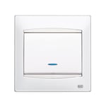 Cruzamiento simple con visor blanco, serie Coral