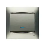 Cruzamiento simple con visor gris Sombra, serie Coral