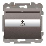 Interruptor - conmutador tarjetero 1 microrruptor acero Neptuno