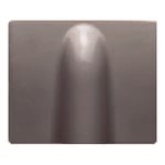 Tapa salida de cables, referencia 18734-AN de las series Iris y Mega de BJC. Acero Neptuno