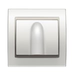 Salida de cables blanco Perla Mabe, serie Mega