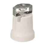 Portalámparas porcelana E-40 fijación 3/8” gas, referencia 2001 de BJC