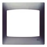 Marco 1 elemento para tarjetero gris Lava