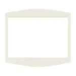 Embellecedor intermedio blanco