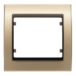 Marco 1 elemento Zamak dorado Malta Cosso