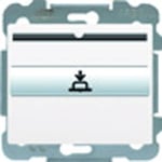 Interruptor - conmutador tarjetero 1 microrruptor blanco Satín