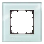Marco miro cristal, referencia 5TG1201 de BJC. Cristal glassé verde