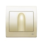 Salida de cables beige, serie Iris